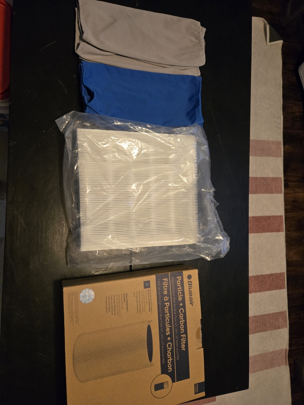 Blueair 411 2 Replacement Filters And 4 Fabric Replacement Prefilters